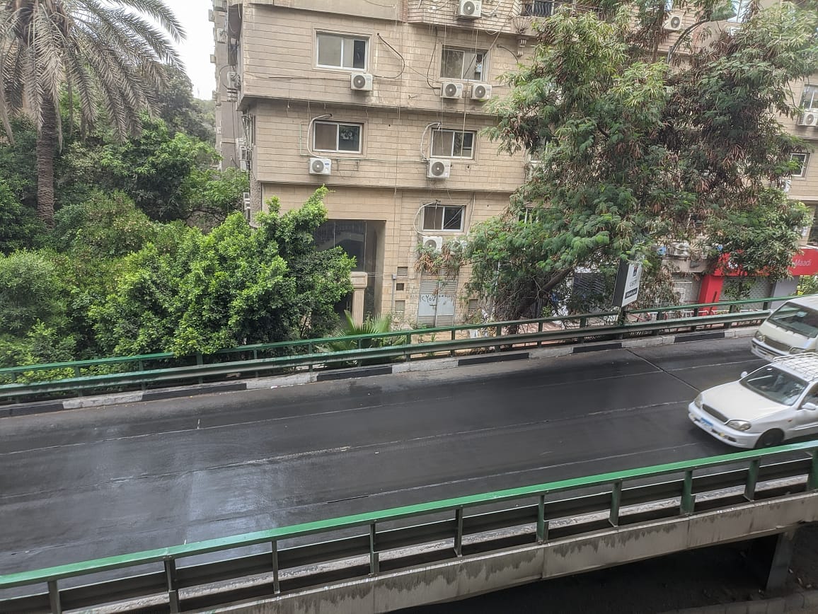 أمطار في المعادي