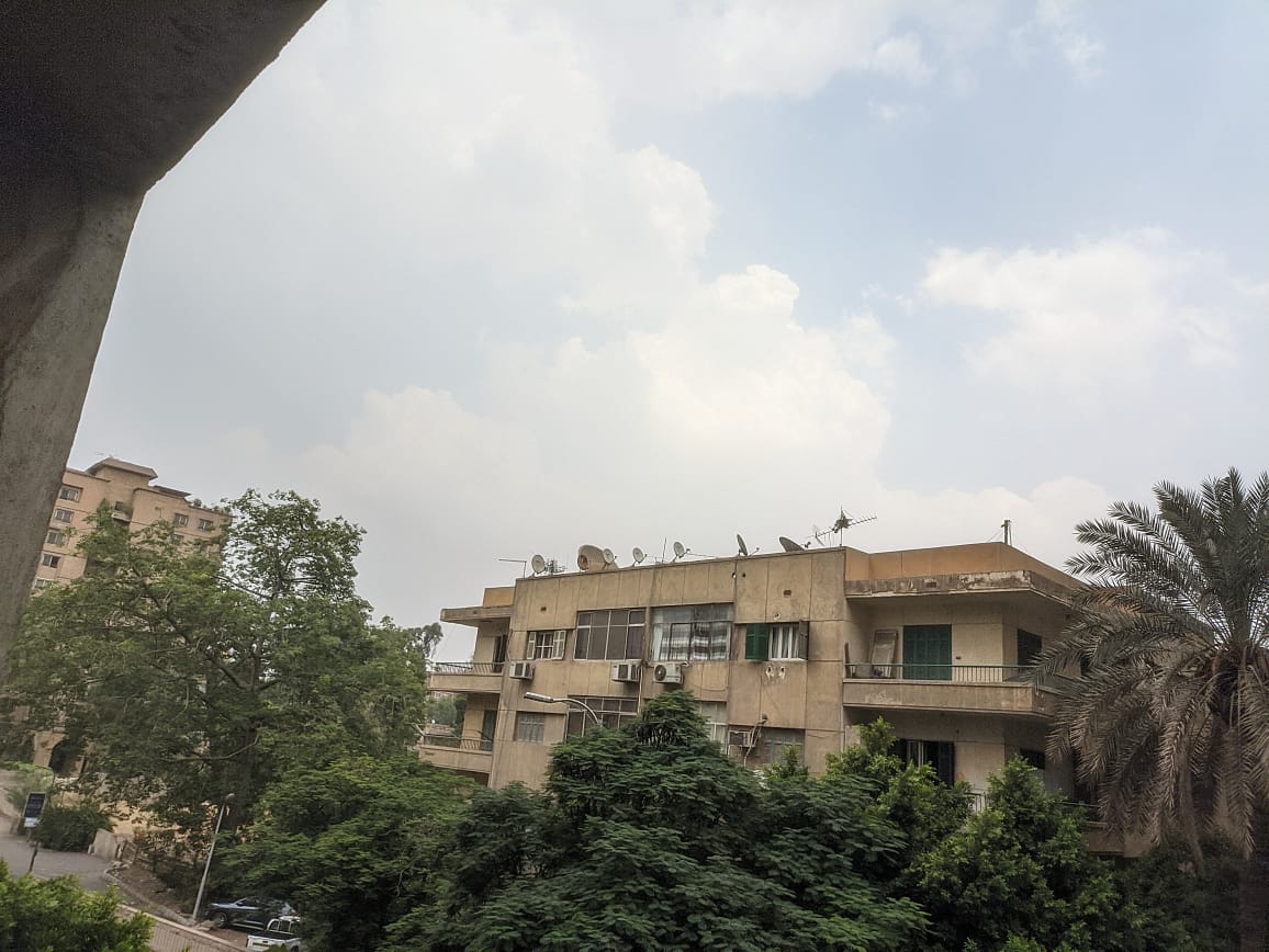 أمطار في المعادي