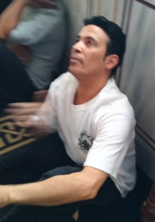 سعد الصغير في جنازة أحمد عامر