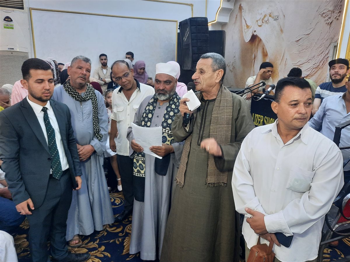 حفل تكريم طلاب الشهادة الإعدادية بملوي 