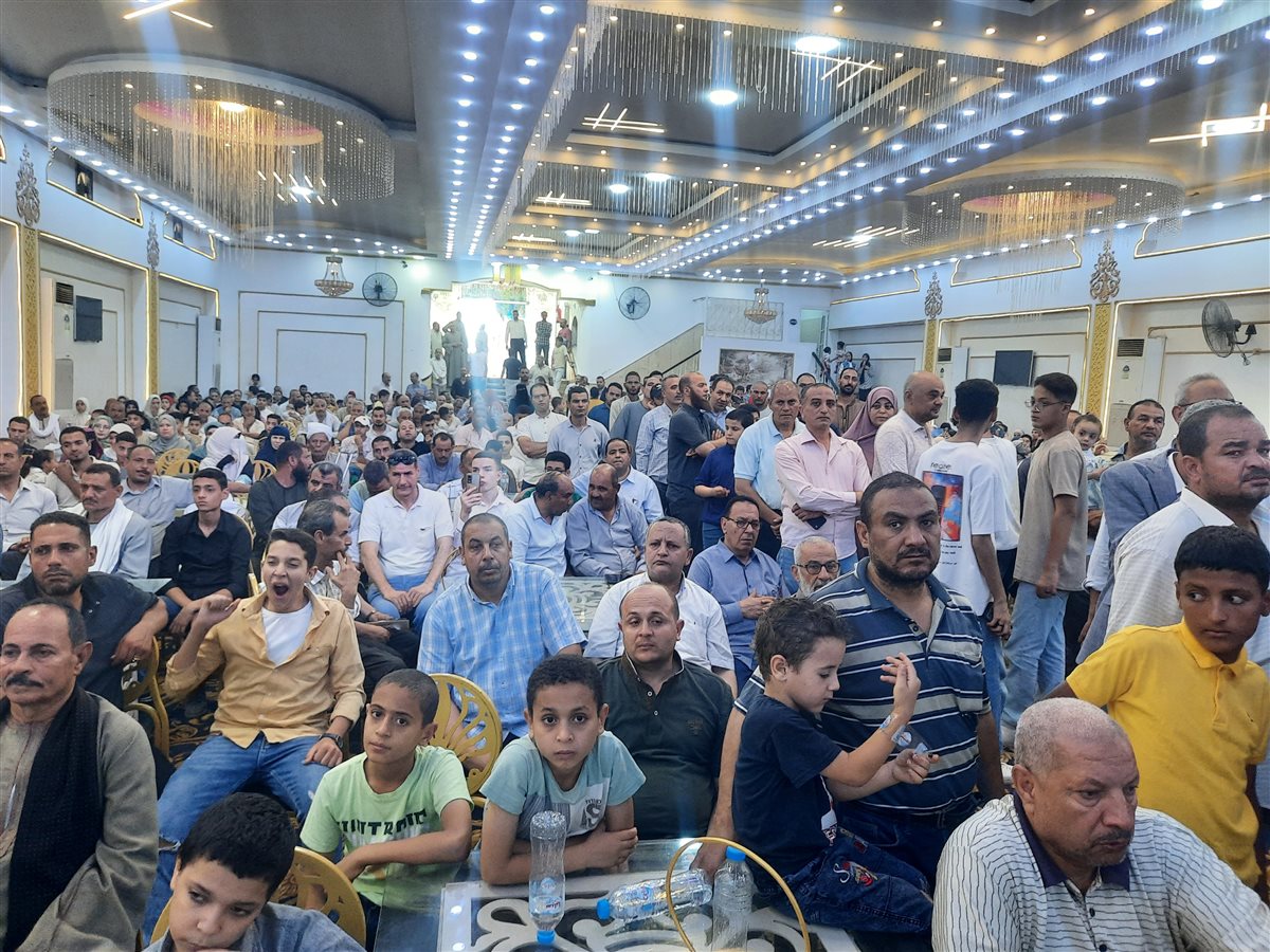 حفل تكريم طلاب الشهادة الإعدادية بملوي 