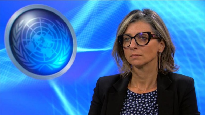 فرانشيسكا ألبانيز، المقررة الخاصة للأمم المتحدة المعنية بحقوق الإنسان في الأراضي الفلسطينية المحتلة