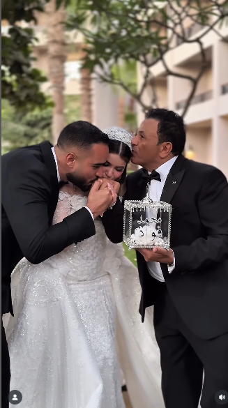 حفل زفاف بسملة ابنة محمد فؤاد
