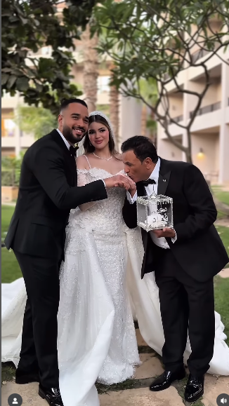 حفل زفاف بسملة ابنة محمد فؤاد