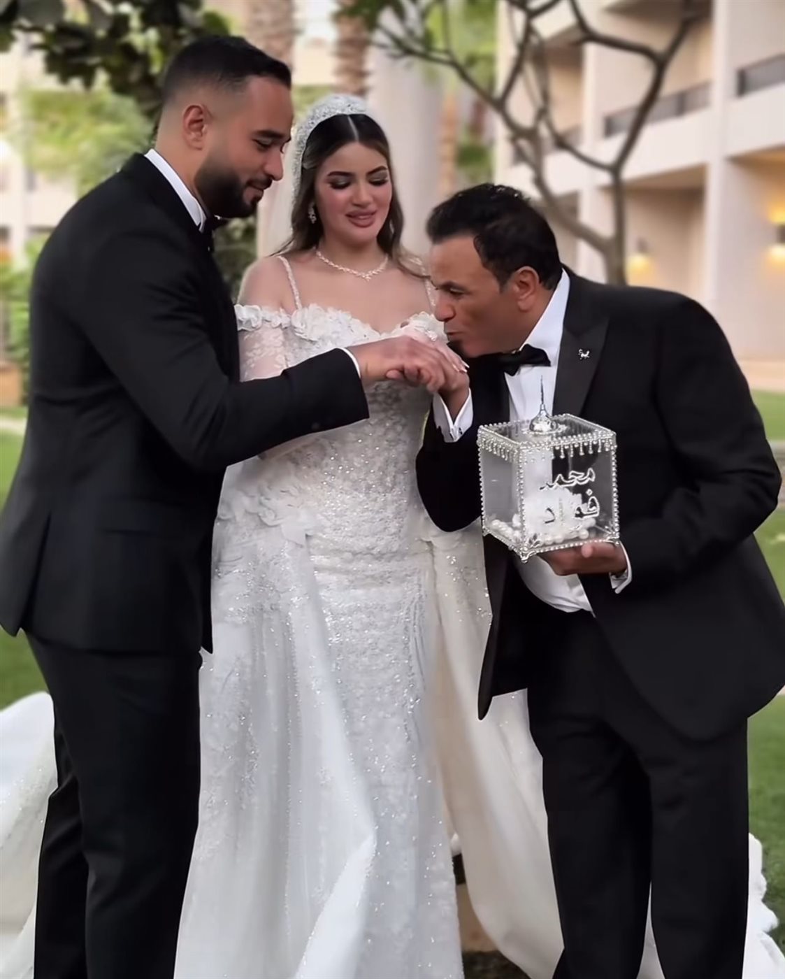حفل زفاف بسملة محمد فؤاد