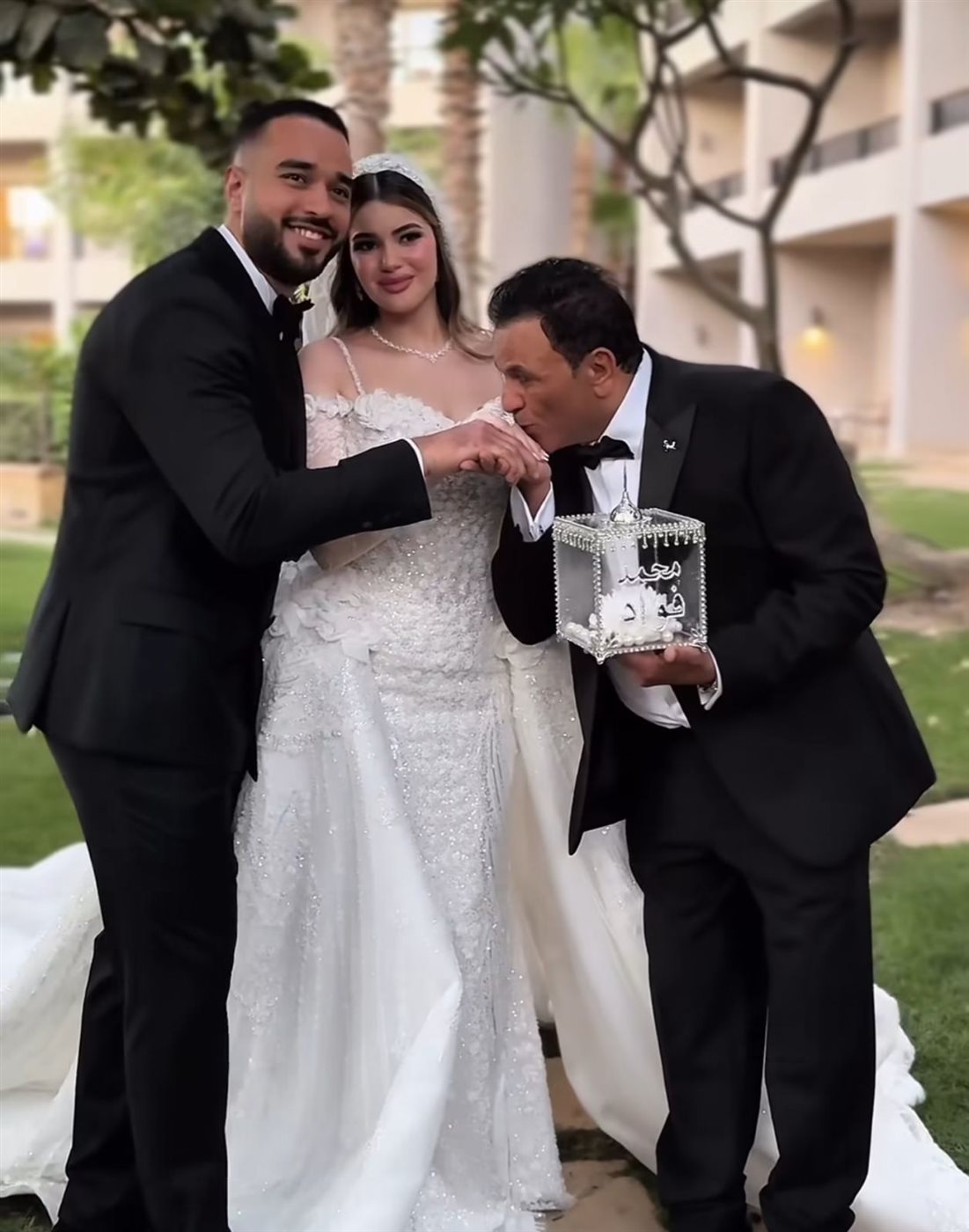 حفل زفاف بسملة محمد فؤاد