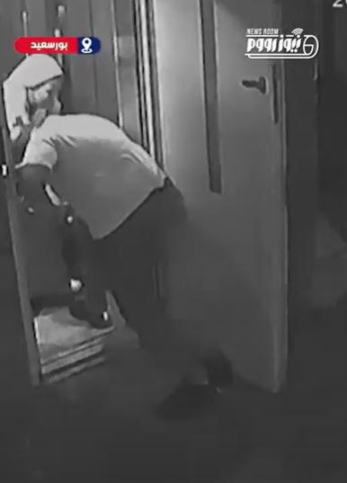 فيديو للواقعة توثقة كاميرات المراقبة