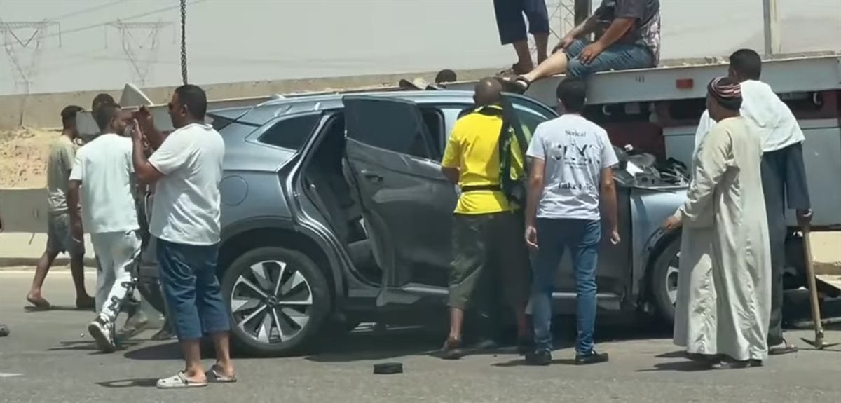 حادث طريق السخنة