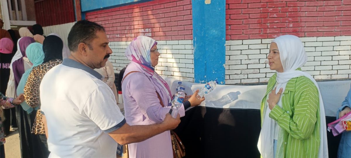 تعليم الفيوم يرسم البهجة والسعادة على طلاب الثانوية العامة أمام لجان النور للمكفوفين