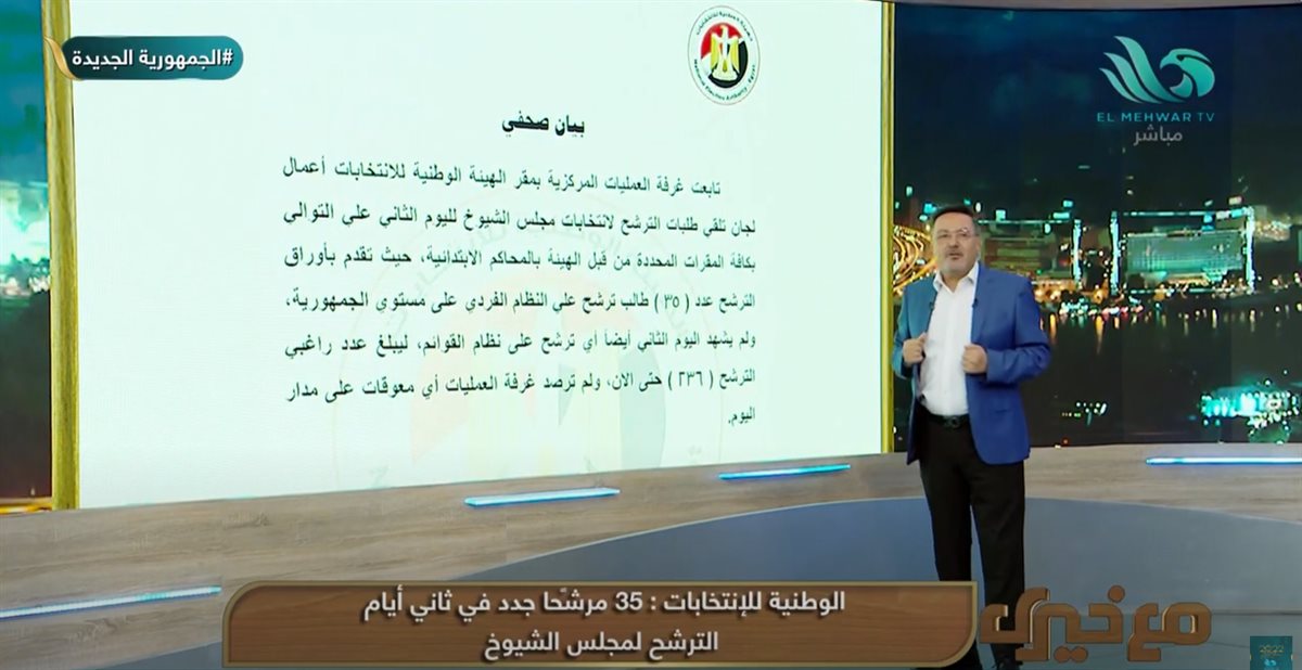 الإعلامي خيري رمضان