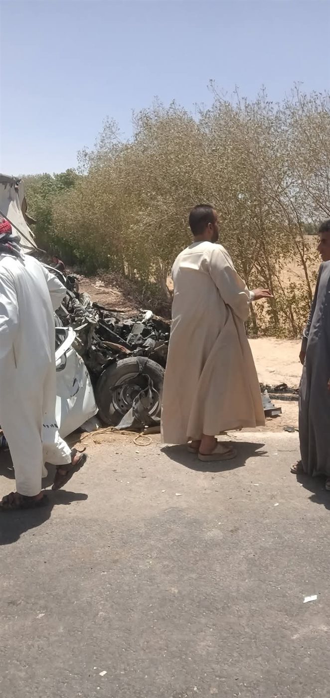 آثار الحادث