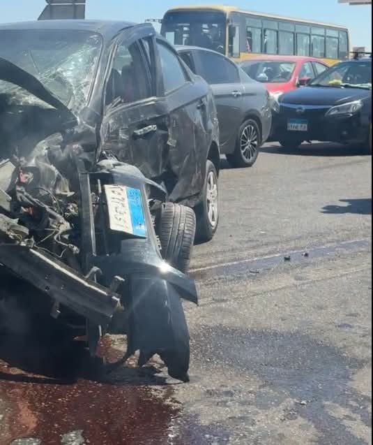 آثار الحادث