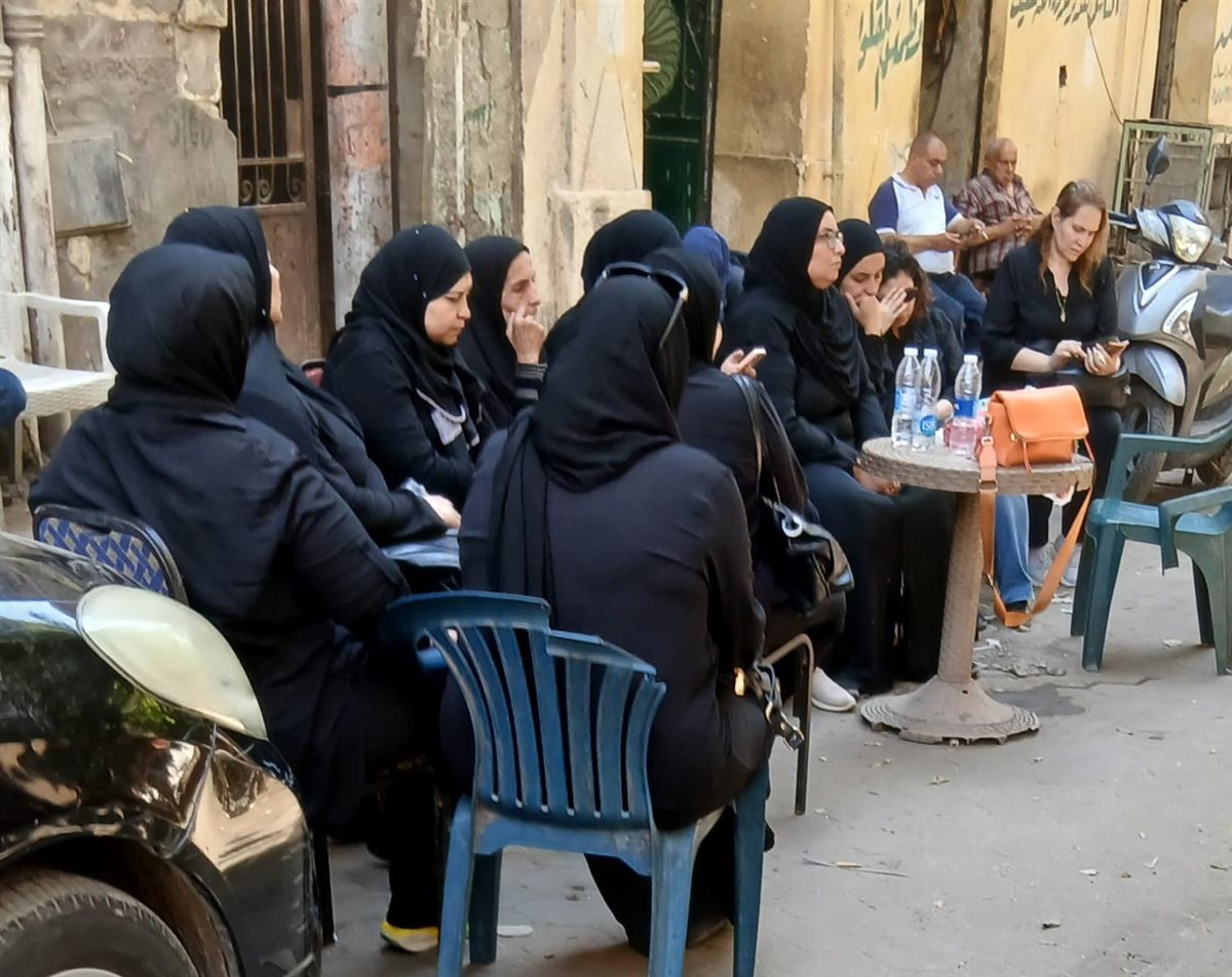 اهالي ضحايا سنترال رمسيس