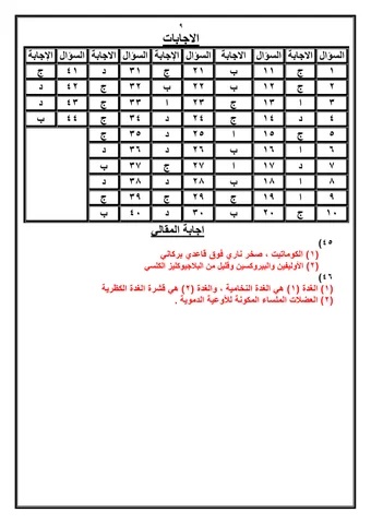 <strong>مراجعة نهائية في الأحياء للثانوية العامة 2025</strong>