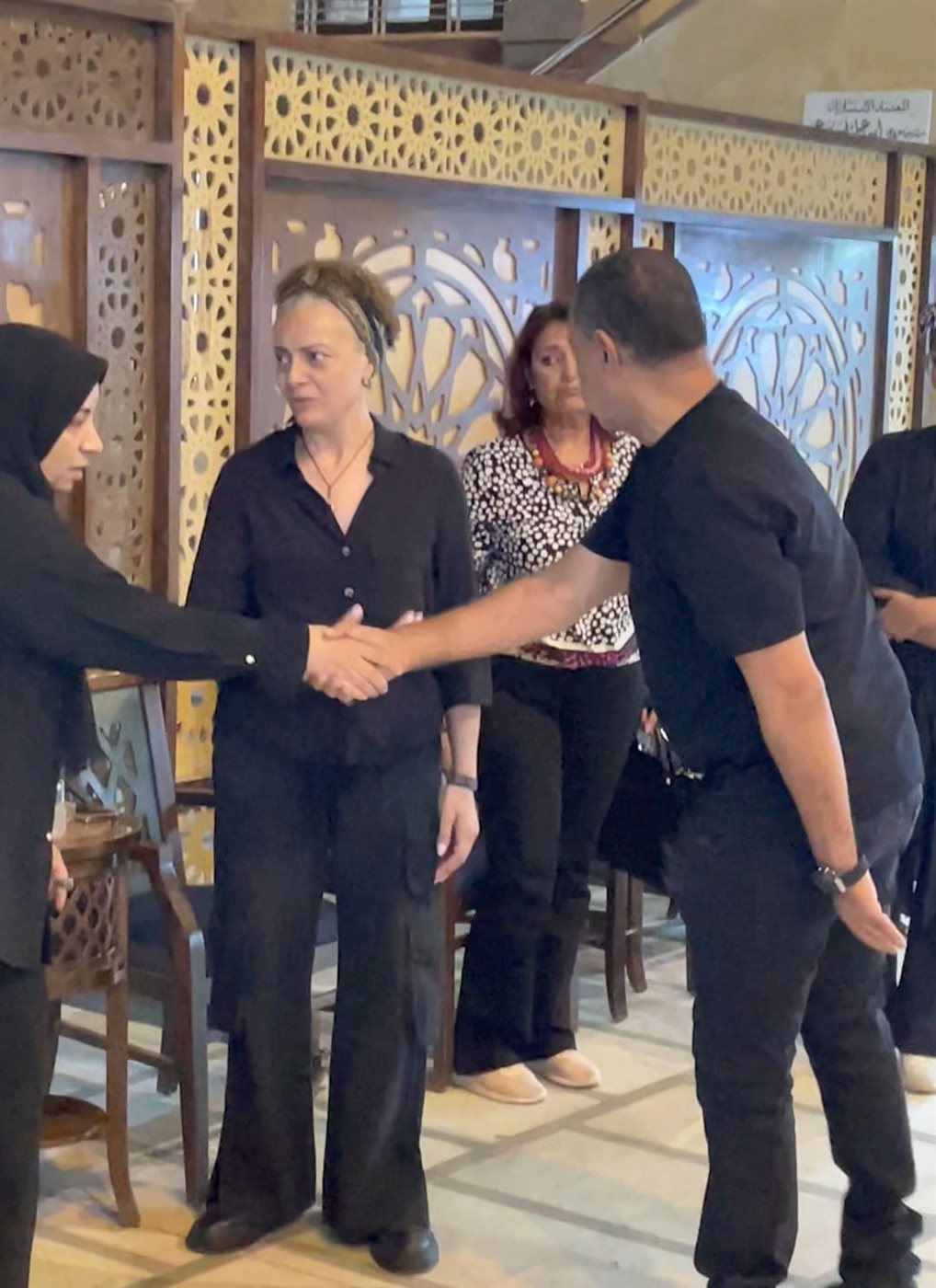 عزاء والدة هبة عبدالغني