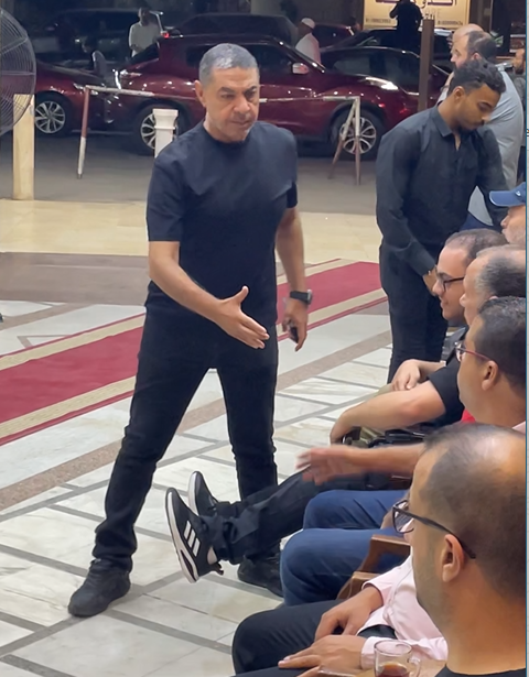 عزاء والدة هبة عبدالغني