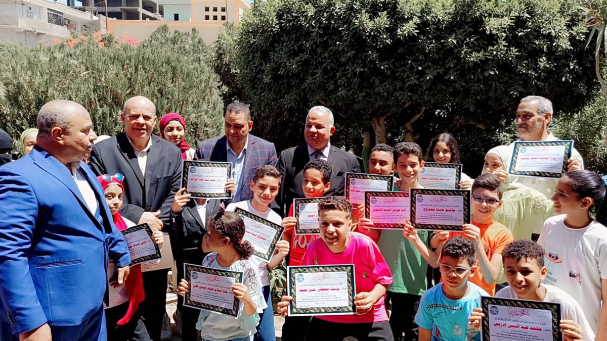 وكيل تعليم الفيوم يشهد كرنفال الأنشطة الصيفية بمدرسة الشهيد مصطفى أحمد علي بغرب الفيوم