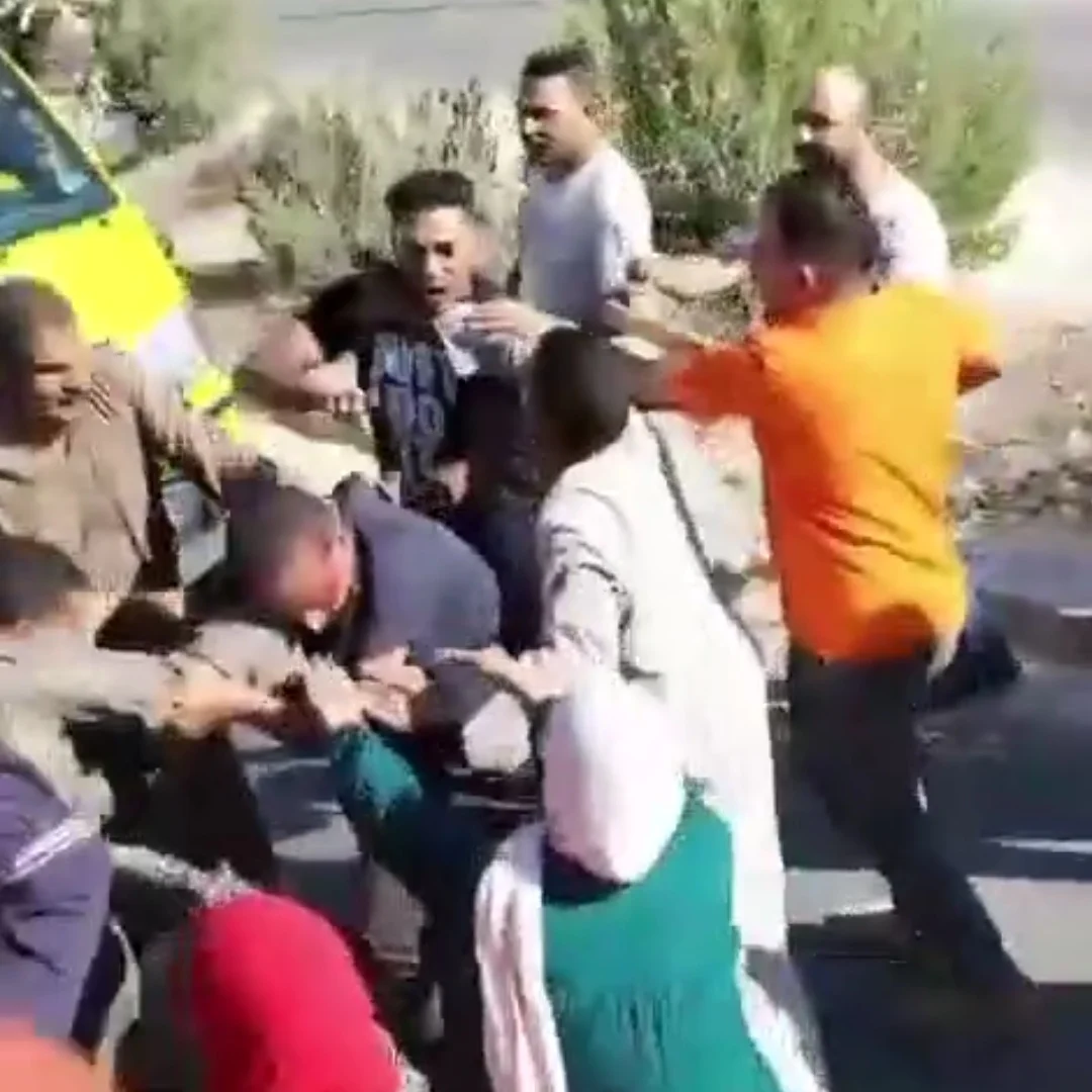 صورة من الواقعة في المنيا
