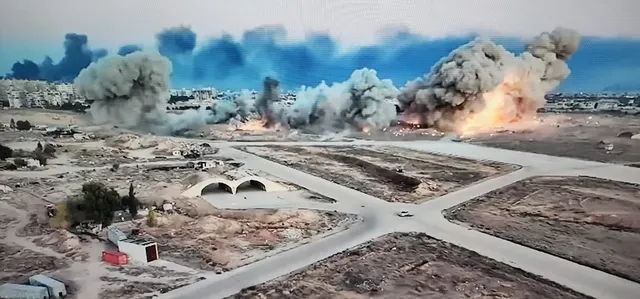 تدمير الجيش السوري على يد الاحتلال في ديسمبر 2024