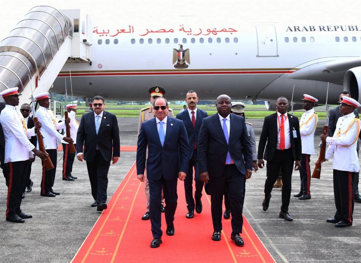 زيارة الرئيس السيسي لغينيا الاستوائية