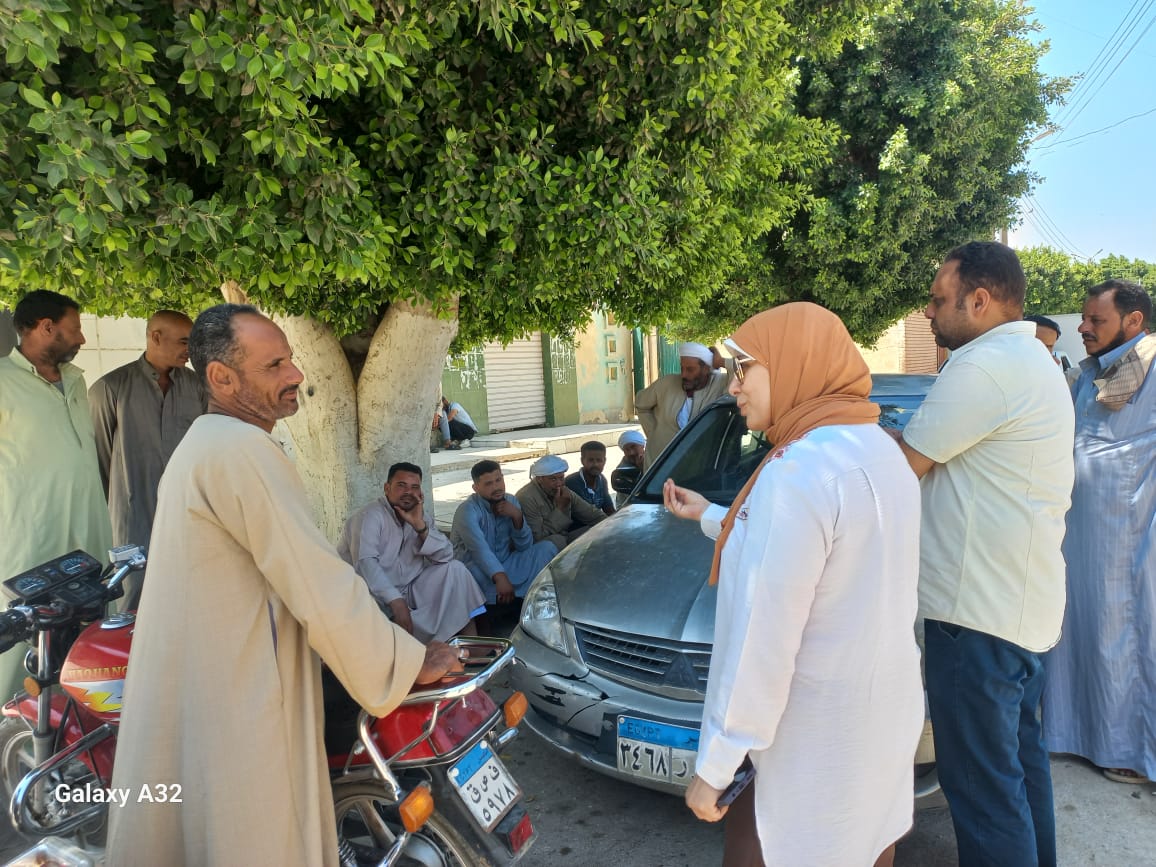 تحصين 6810 رأس ماشية بالفيوم ضد مرضي جدري الضأن وحمى الثلاث أيام 
