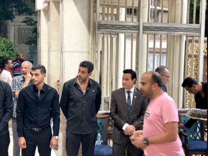 عزاء المطرب محمد عواد