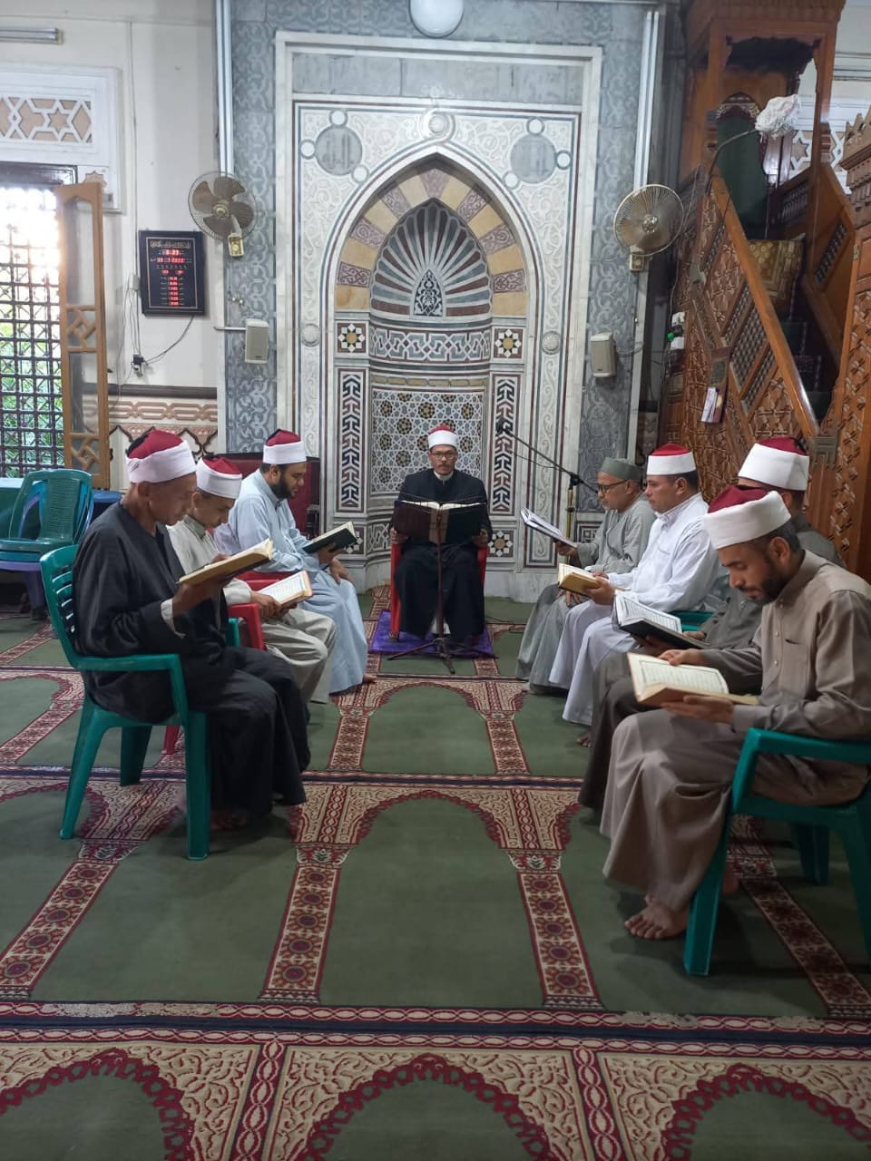 انعقاد مقارئ الأعضاء بمديرية أوقاف الفيوم .. وأقبالا كبيرا للحضور