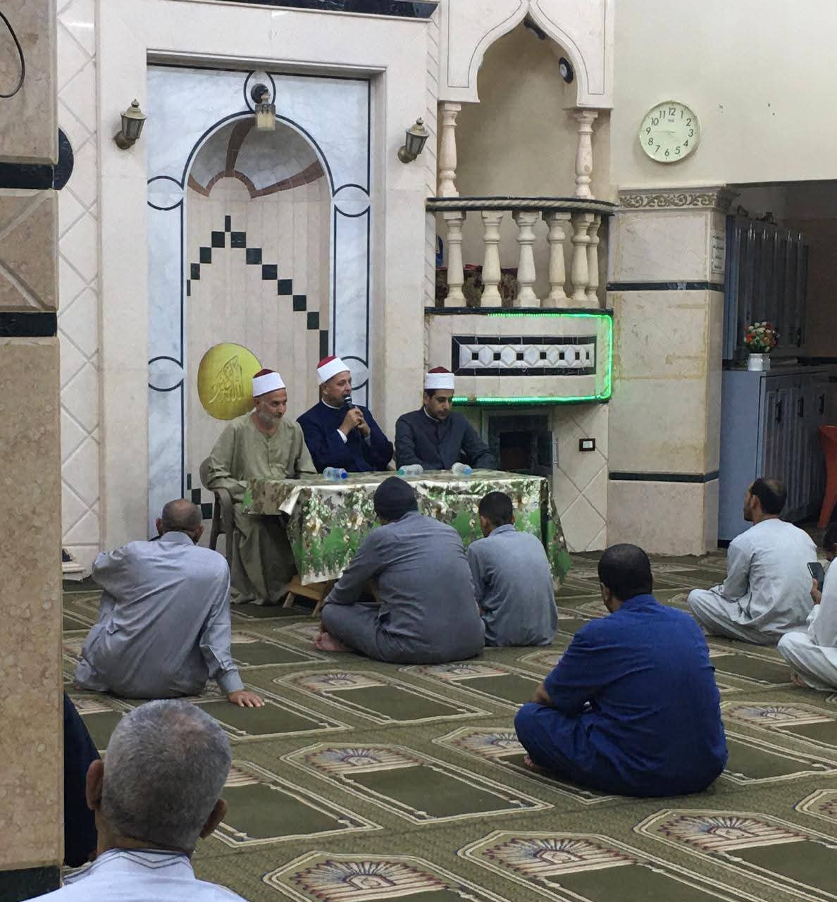 انطلاق فعاليات اليوم الأول من الأسبوع الثقافي بالمسجد الكبير بإطسا شرق بالفيوم