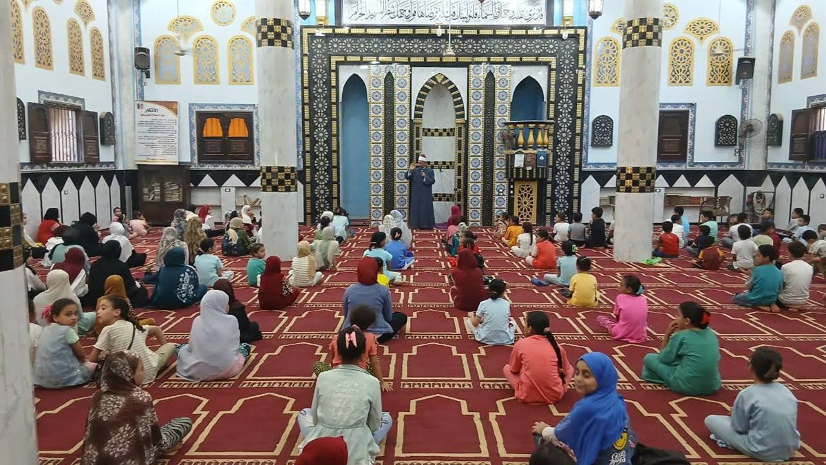 انطلاق فعاليات اليوم الأول من الأسبوع الثقافي بالمسجد الكبير بإطسا شرق بالفيوم