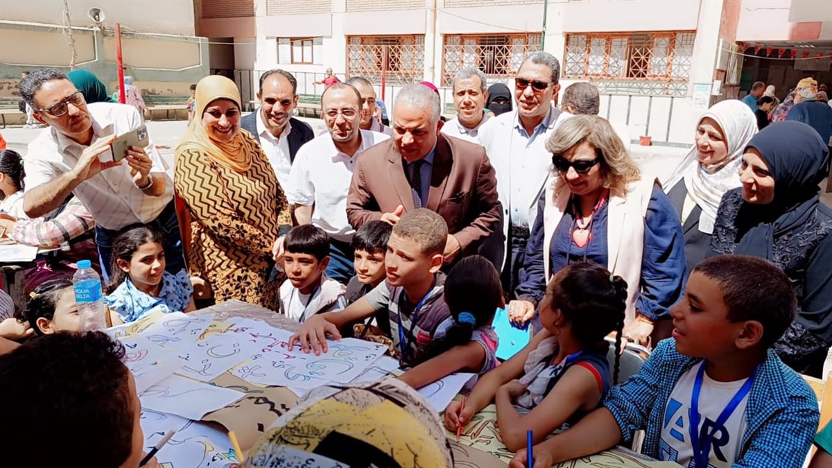 قبيصي يشهد كرنفال الأنشطة بمدارس شرق الفيوم في مشهد تربوي يجسد التميز والإبداع