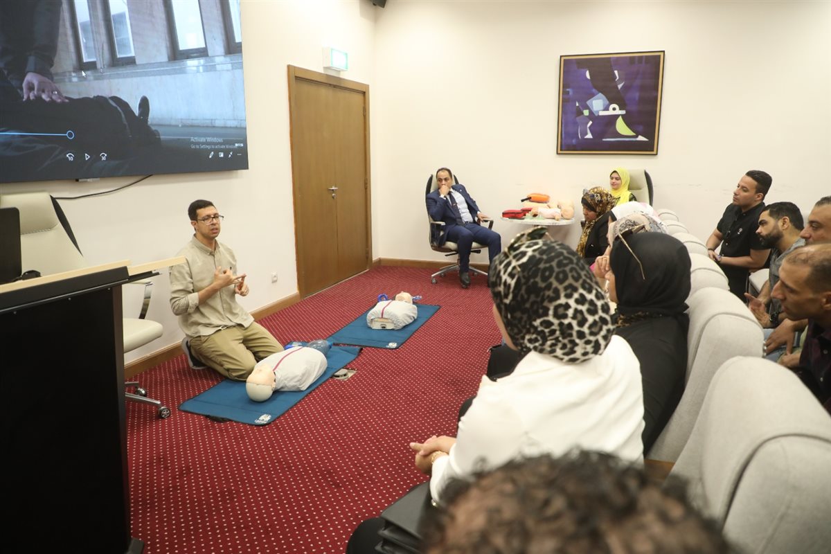 تدريب على التدليك من السكتة الدماغية