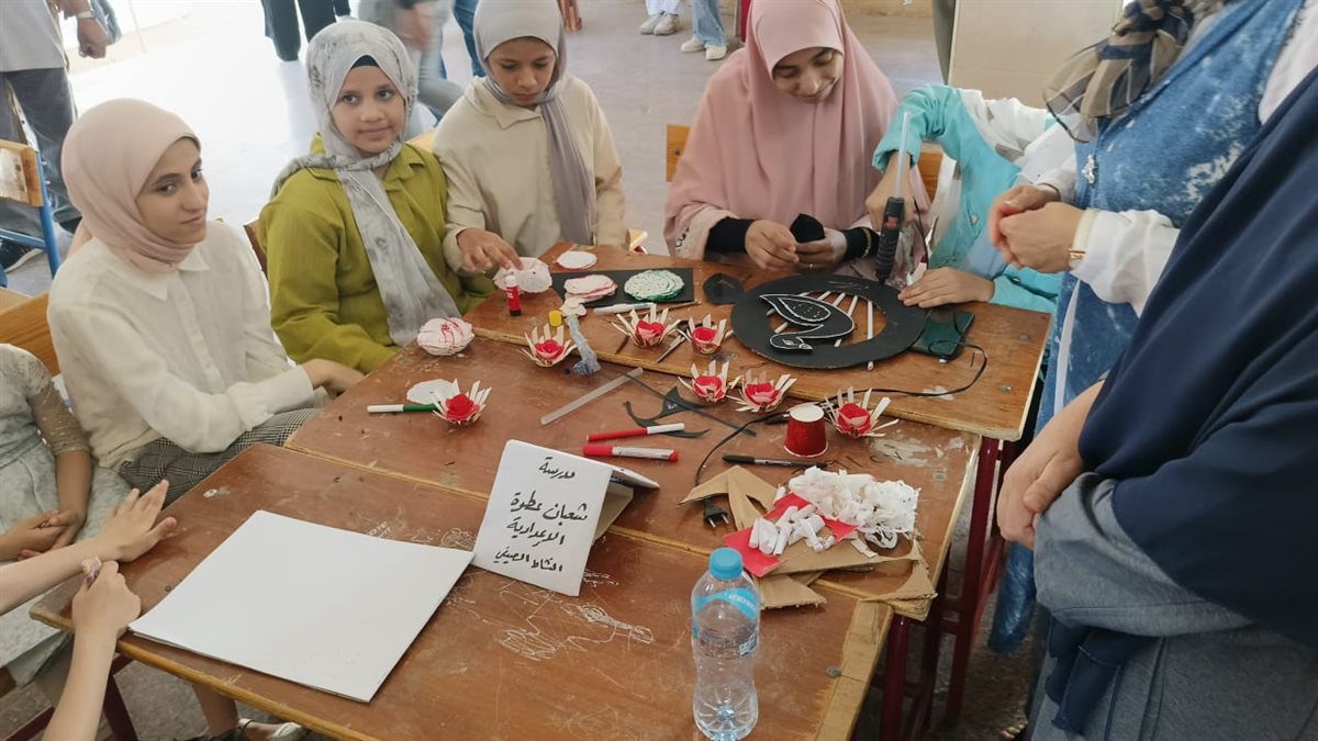 وكيل تعليم الفيوم يشهد كرنڤال الأنشطة بإدارة إطسا التعليمية