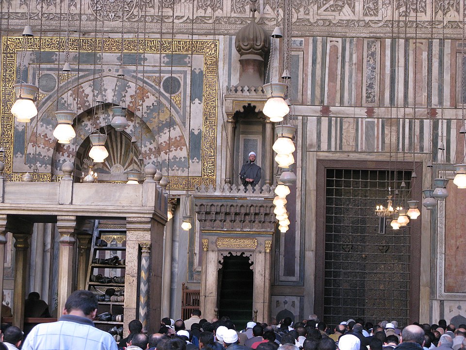 الدكتور أسامة الأزهري خطيبا بمسجد السلطان حسن