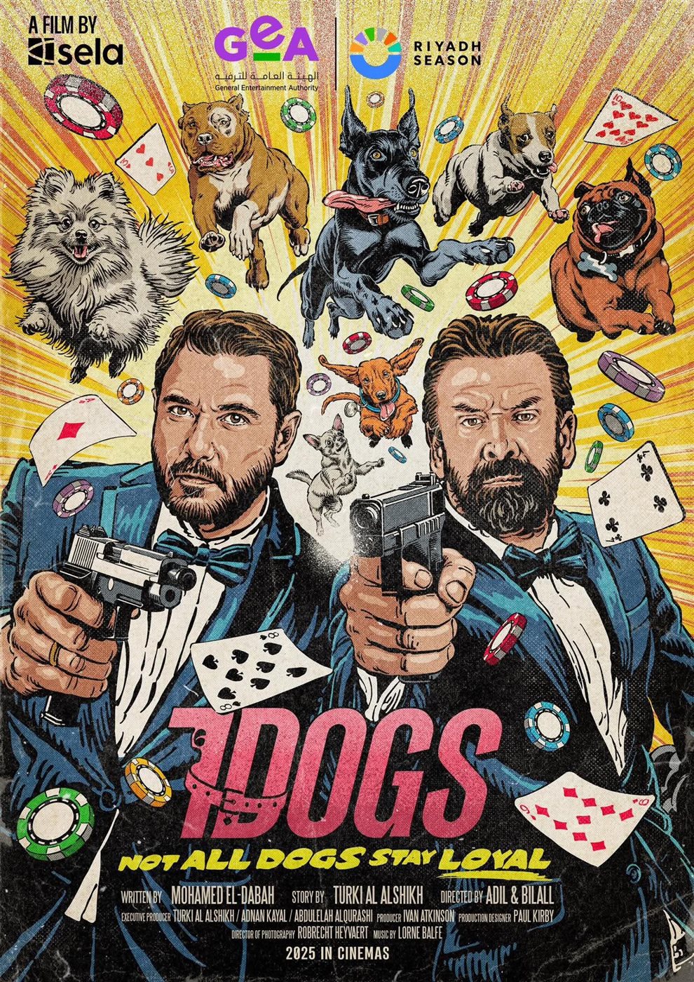 بوستر جديد لفيلم Seven Dogs