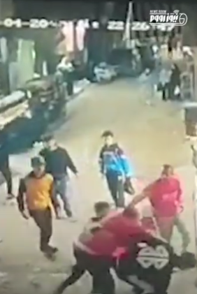صوره من كاميرات مراقبة للواقعة
