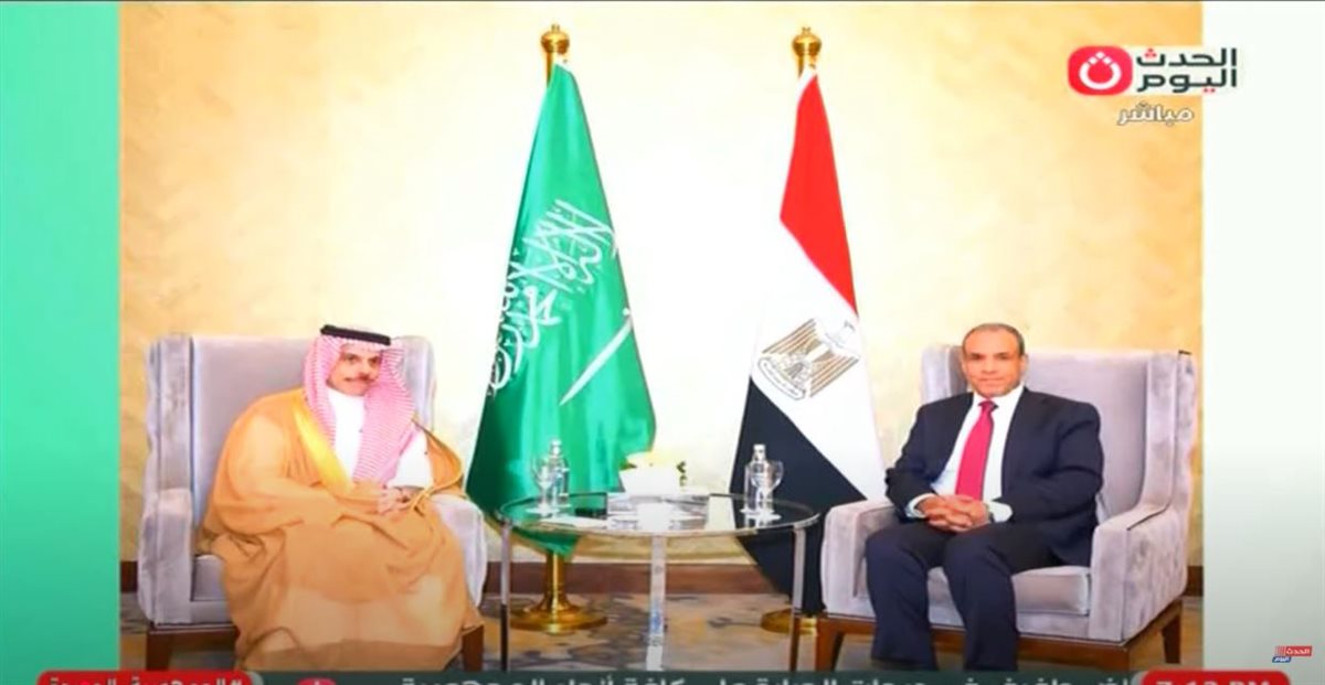 وزيرا خارجية مصر والسعودية 