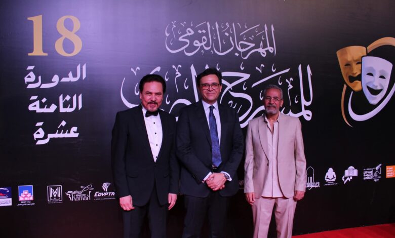 صبري فواز ووزير الثقافة ومحمد رياض