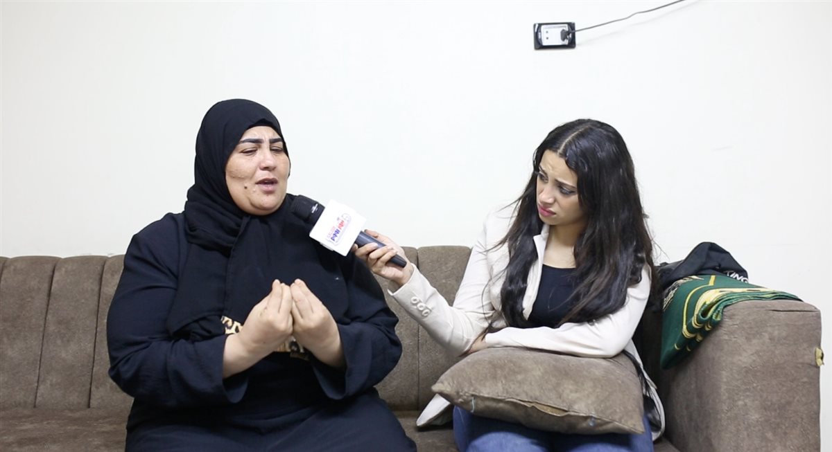 والده حسن ضحية الشرابية مع الإعلامية مارينا إبراهيم