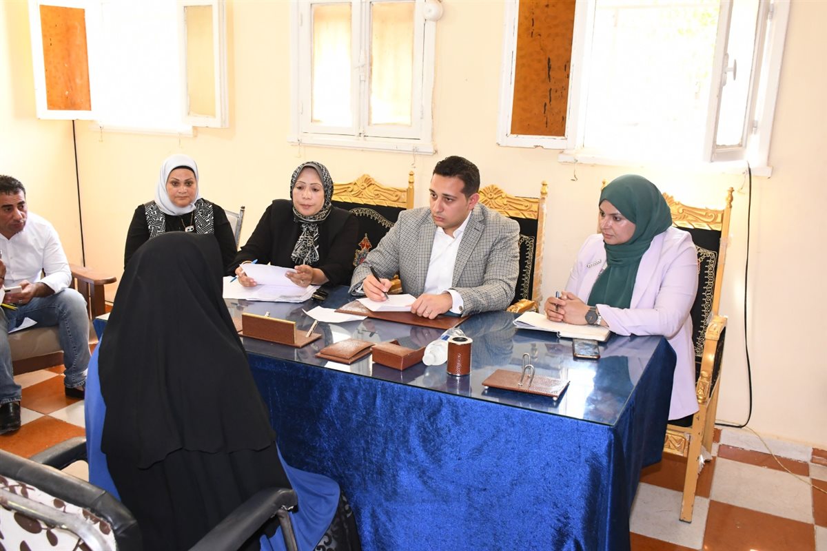 نائب محافظ الفيوم يعقد لقاءً لخدمة المواطنين بقرية أبوكساه مركز أبشواي<br>