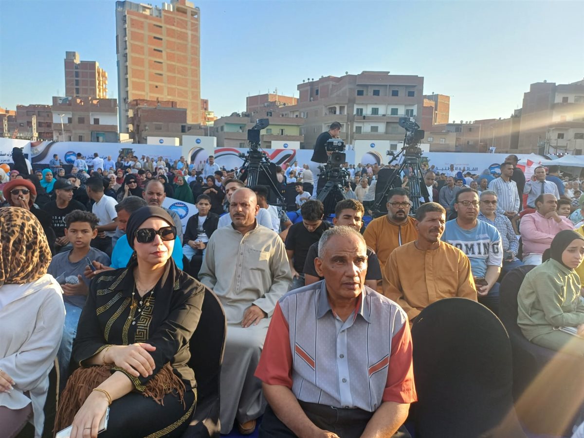 أهالي الشرقية يدعمون محمد مصطفى
