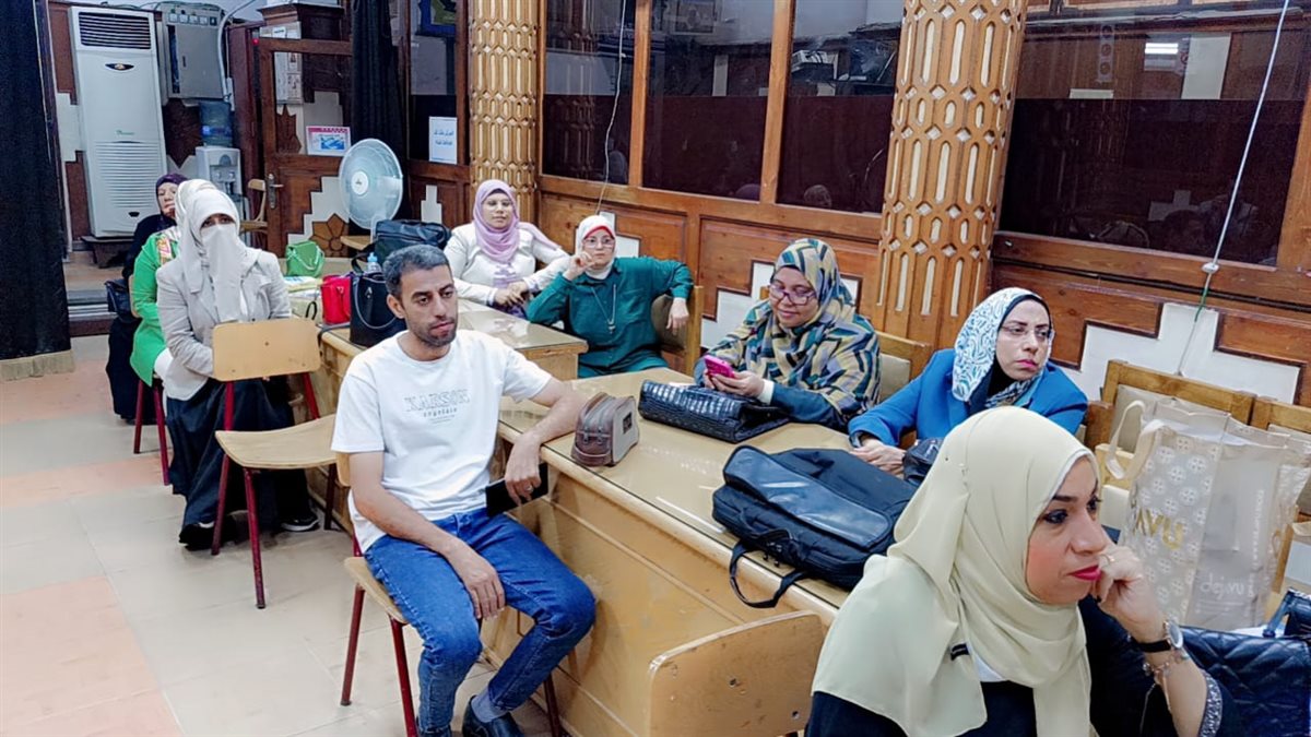 مدير تعليم الفيوم يشهد تقييم مسابقة