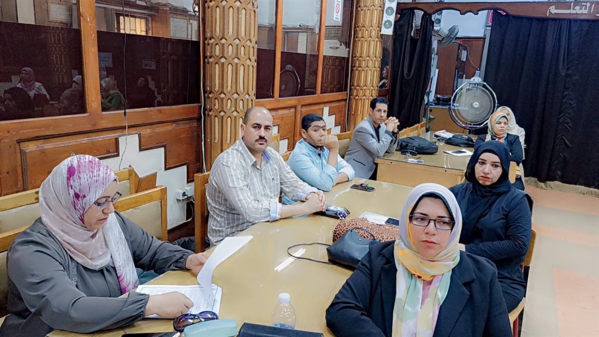 مدير تعليم الفيوم يشهد تقييم مسابقة