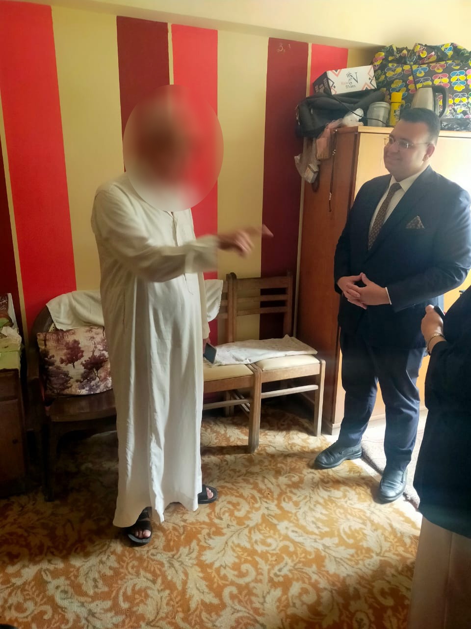 جانب من الزيارة 
