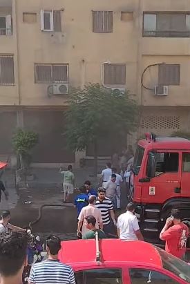 حريق هائل داخل شقة سكنية بكوبري القبة.. والحماية المدنية تتدخل للسيطرة