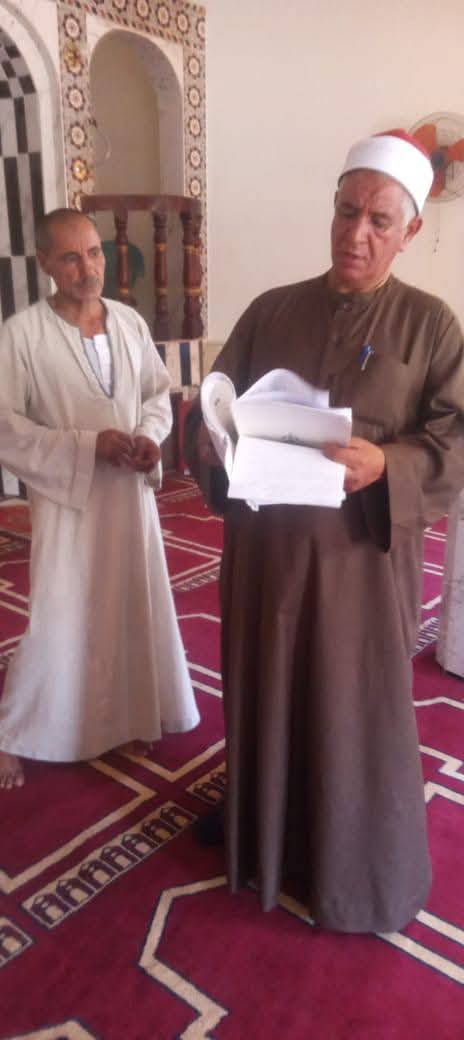 مدير أوقاف الفيوم يفاجئ العاملين بالمساجد بجولة مرورية ويؤكد: الحفاظ على المال العام، وترشيد استهلاك الكهرباء والمياه