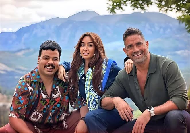 أمير كرارة وهنا الزاهد ومصطفى غريب في فيلم الشاطر