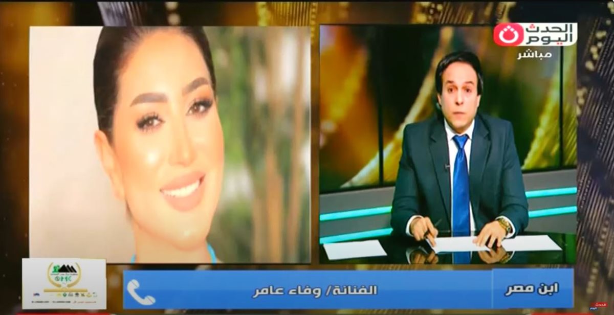 الفنانة وفاء عامر