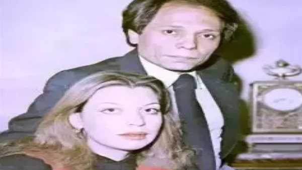 عادل إمام وزوجته