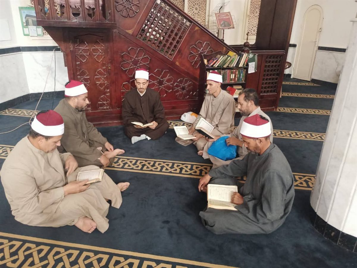 استمرار انعقاد مقارئ الأعضاء بمديرية أوقاف الفيوم