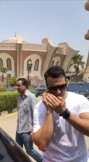 نجوم الفن في جنازة خالد جلال